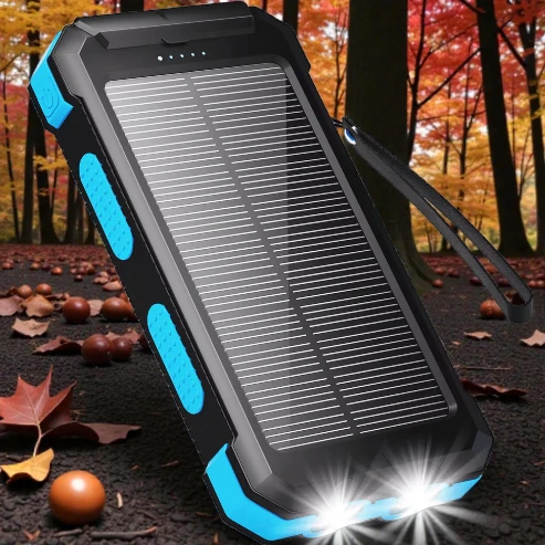 30000mAh Solar Power Bank